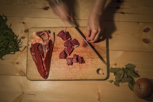 Heart, looks brutal, but is very tasty...