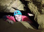 Trying to squeeze through the caves in Budapest: by schmodude, Views[914]