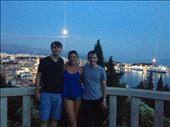 Cameron, Nicole and I at a viewpoint in Split: by schmodude, Views[693]