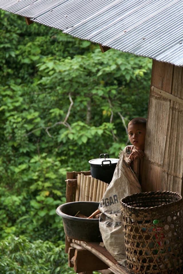 Young locals are often intrigued (and sometimes shy) when trekkers first enter their village. It does not take long though until they are showing you their hand make slingshots or playing games with you. 