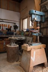 Wooden boat building is an art, each vessel is hand crafted. These are the humble tools of wooden boat builders.: by scottnolan, Views[952]