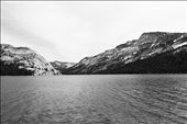 A TENYA LAKE WELCOME: Tenya Lake is situated on Tioga Road in Yosemite National Park. There is an eeriness in the movement of the water, in contrast to the stillness of the trees and mountains. A blissful welcome to the Park.: by scottnolan, Views[470]