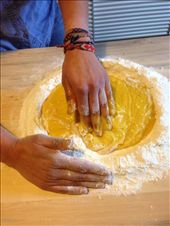 The dough getting shaped: by scratchthemap, Views[341]