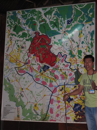 The guide explains the system of tunnels