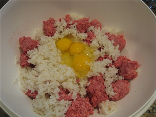 Step 4 - meat mixture