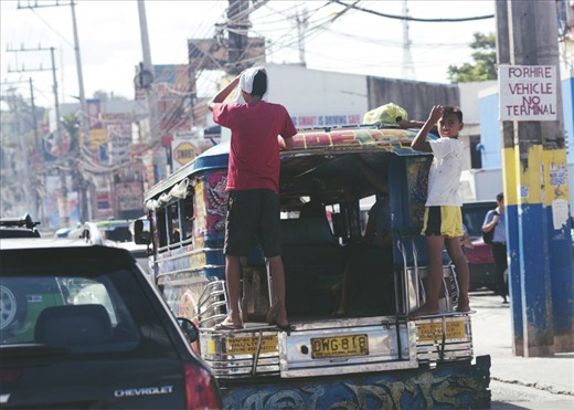 The Jeepney is one of the best ways to get around the chaos that is a Filipino Street. Especially if you're a local! 