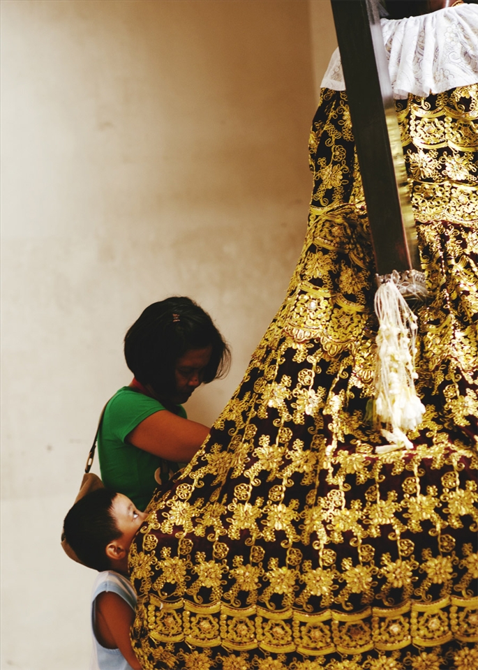 I visited a church in Antipolo, and took many photographs but this little boy took my fascination: with all the faith in his eyes of a higher being. It was beautiful. 