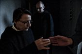 Holy water is passed from hand to hand as the monks proceed into the oratory: by seandelahay, Views[270]