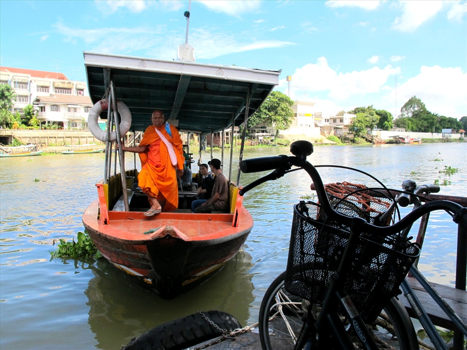 Travelling inward, using worldly means