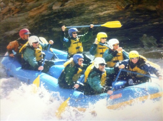 white water rafting in Alaska 