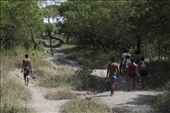 Group of people going up to the mud volcano in Arboletes, Colombia. : by sebastianoc, Views[566]