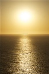 A fisherman heads out early in the morning, at one of South Australia's most populated coastal towns, Victor Harbour. : by sebriebolge, Views[298]