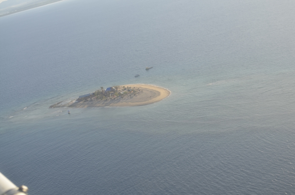 View from air, paradise...