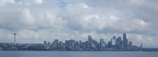 The clouds are descending,  the light is fading and the pace of the day slows.