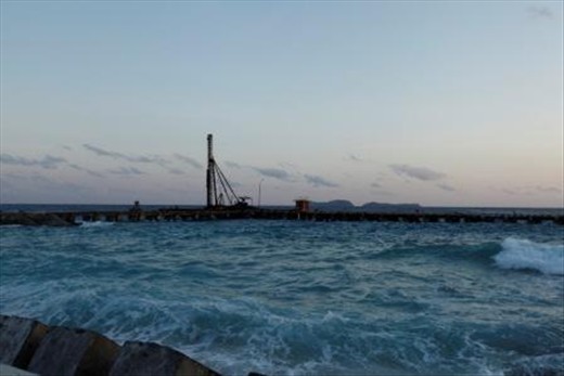 Marore Island Port: Underconstruction