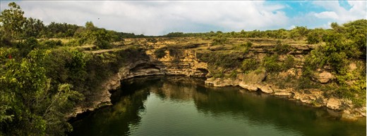 The sacred bonding....
In Gujarat there is a village Maraj. After crossing sevral raw paths there is a area called Khadaiya there  is a temple name Khodiar Mata Temple. In that area it is amazing to see that there is a beautiful clean and fresh water lake. According to local residers earlier, it used to be a part of a river but  solwly it cut down to a lake. BUt the beauty of that place is there are thousands of fishes which can be seen through easily. The water is 60-70 feet deep.  