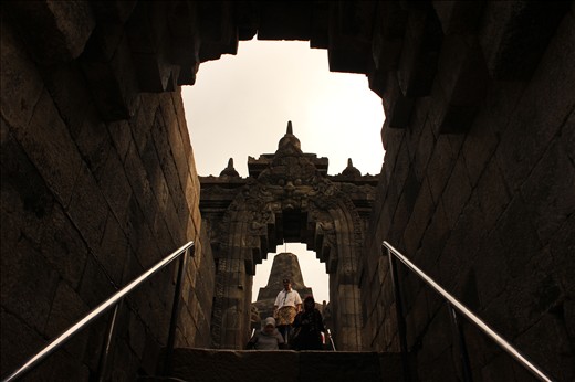 When Sun go down, The announcer  tell the Visitor that the place will be closed