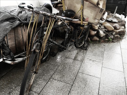 Recycle Bicycle in Insadong