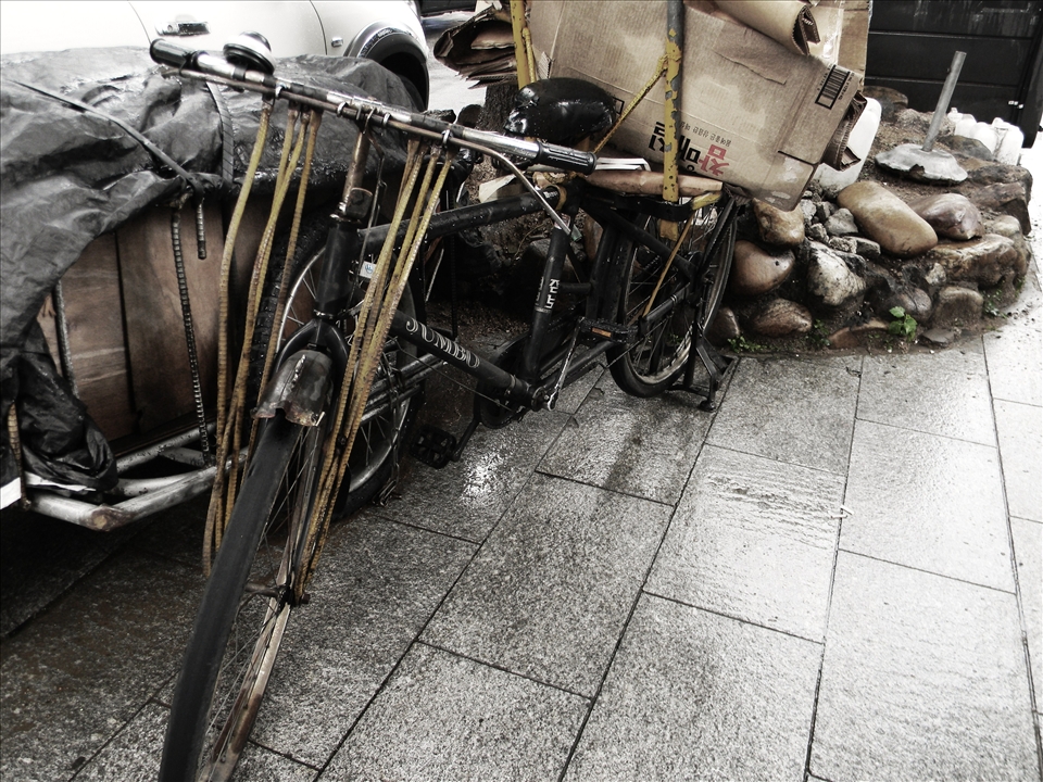 Recycle Bicycle in Insadong