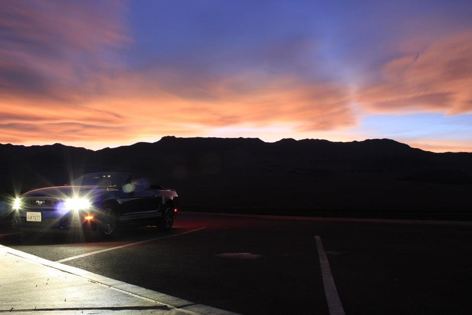 We were returning from a bumpy ride in a jeep through the badlands, every second experiencing altering dramatic effect around. We reached the parking lot and switched on the car lights to attempt complimenting it's charms to the one in the sky