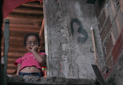 She shares the small house with 5 other members of the family. 