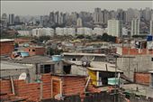 View from the Heliópolis slum to the city. Around 125.000 live in the slum.: by severino, Views[346]