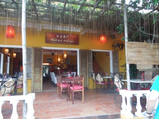 I love the way all of the restaurants here have these vines hanging down