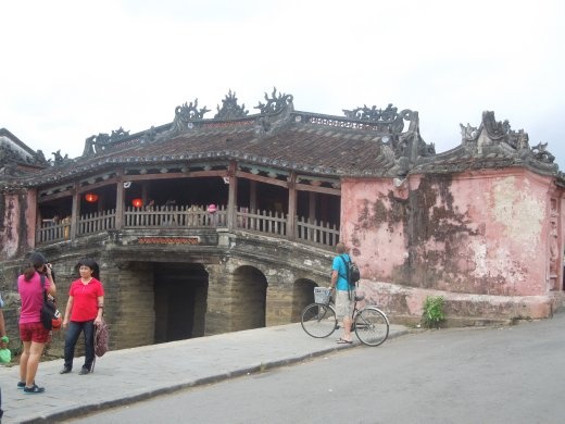 By the old Japanese bridge