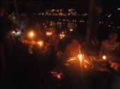 Little ladies set up their stoves along the river to sell food to everyone at the festival: by sglass, Views[222]