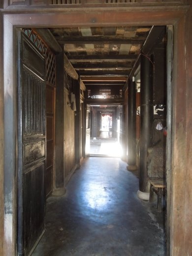 Beautiful ancient house- Hoi An prospered as an early trading city full of merchant families who built these grand houses