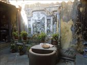 Mosaic & fountain in the house's courtyard: by sglass, Views[173]