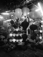 The lantern stores all lit up at night were my favorite: by sglass, Views[141]