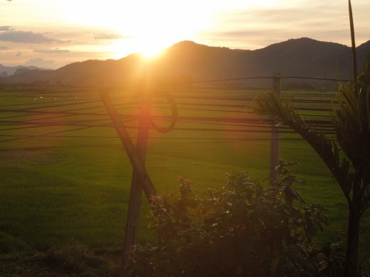 It was unbelievably peaceful here