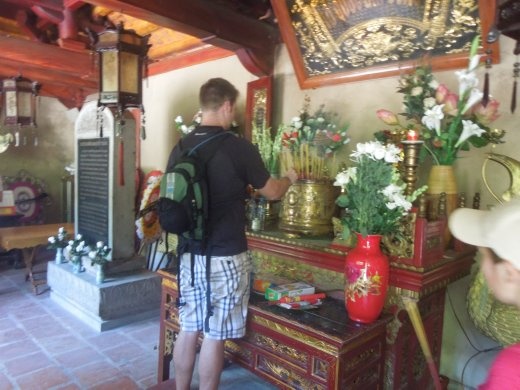 Paying our respects at the Hwy 20 War Martyrs Temple