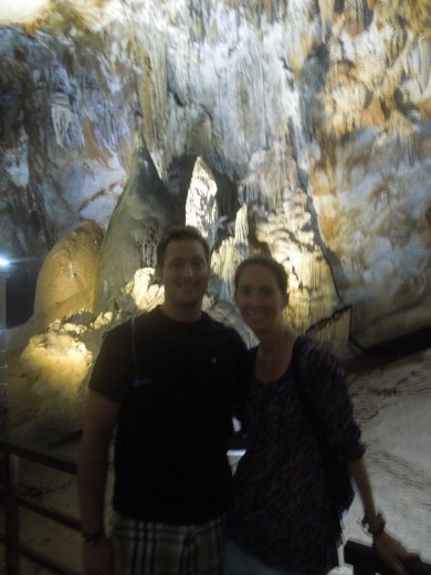A little blurry, but it what do you expect? We're in a cave!