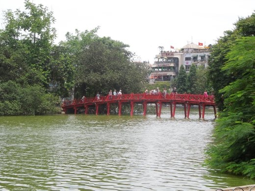Huc Bridge, Hanoi
