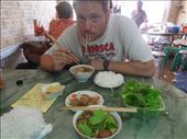Trying some Hanoi specialty street food! I don't remember what this was called-- but it was DELICIOUS: by sglass, Views[231]