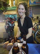 Sitting outside on our little plastic stools at our little plastic table-- a very common past time here: by sglass, Views[337]