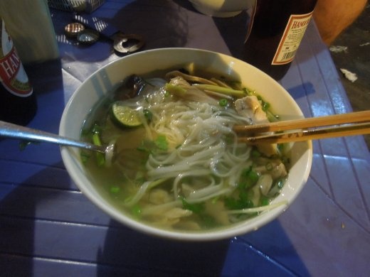 Some sort of chicken noodle soup-like dish that was, again, amazing. I never knew bowls of broth, meat and noodles could look so similar but taste SO different