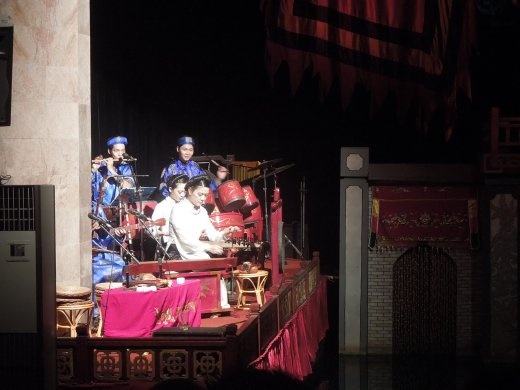 The traditional musicians