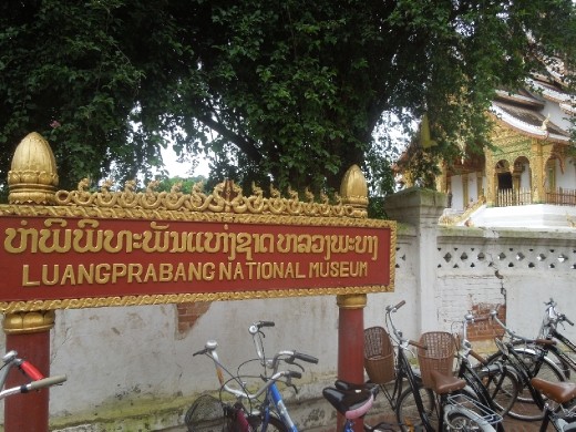 Visiting the Royal Palace Museum in Luang Prabang... converted into a museum after the Communist revolution and overthrow of the monarchy
