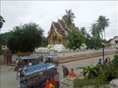 Temples, tuk-tuks, and tangerine robes of monks... pretty much sums up Luang Prabang: by sglass, Views[320]