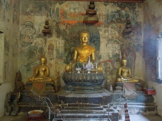 Inside the Pa Huak Temple