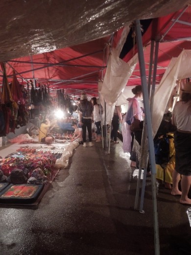 Hmong Night Market! Ducking through the tents is half the fun! The other half is bartering for deals!