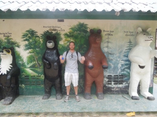 Joe is such a sport when I ask him to take goofy pictures...