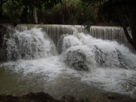 This whole thing was like a hundred mini-waterfalls all leading up to one giant waterfall!