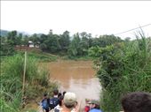 On our full-day trek! Headed down to try to cross the flooded (and therefore very muddy) river: by sglass, Views[199]