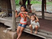 Look at these cuties! I probably shouldn't have taken a picture... some of the hill tribe people are very against having their pictures taken... but I couldn't resist and they did not seem to mind. Only took 1, just in case.: by sglass, Views[475]