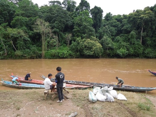 After we'd made it across the river