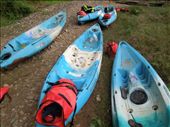 Our kayaks! Post-3-hour trip: by sglass, Views[184]